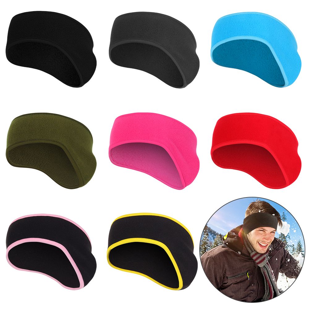Fleece Ear Warmer Band - 1 ชิ้น ที่คาดผมผ้าฟลีซ ที่ปิดหู ที่กันเหงื่อ ที่อุ่นหู