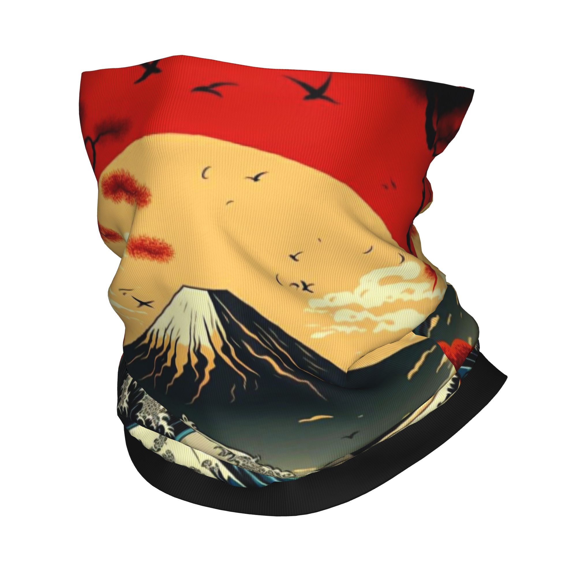 Neck Gaiter Fleece - ผ้าพันคอกันหนาว The Great Wave off Kanagawa