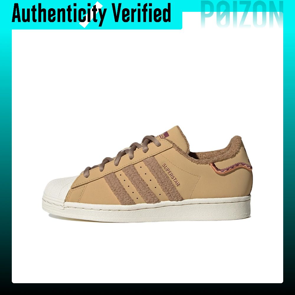 Adidas Shoes Superstar - รองเท้าสเก็ต Adidas Originals SUPERSTAR สำหรับผู้หญิง ทรงเตี้ย
