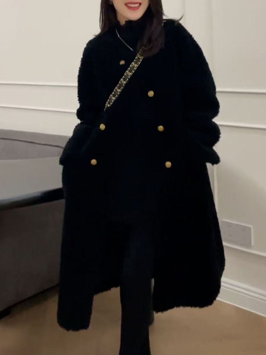 เสื้อโค้ทขนแกะยาวปานกลางไซส์ให - Wool Coat Peacoat บทวิจารณ์และราคา