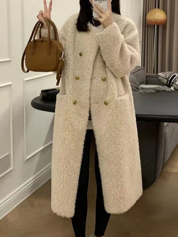 เสื้อโค้ทขนแกะยาวปานกลางไซส์ให - Wool Coat Peacoat บทวิจารณ์และราคา