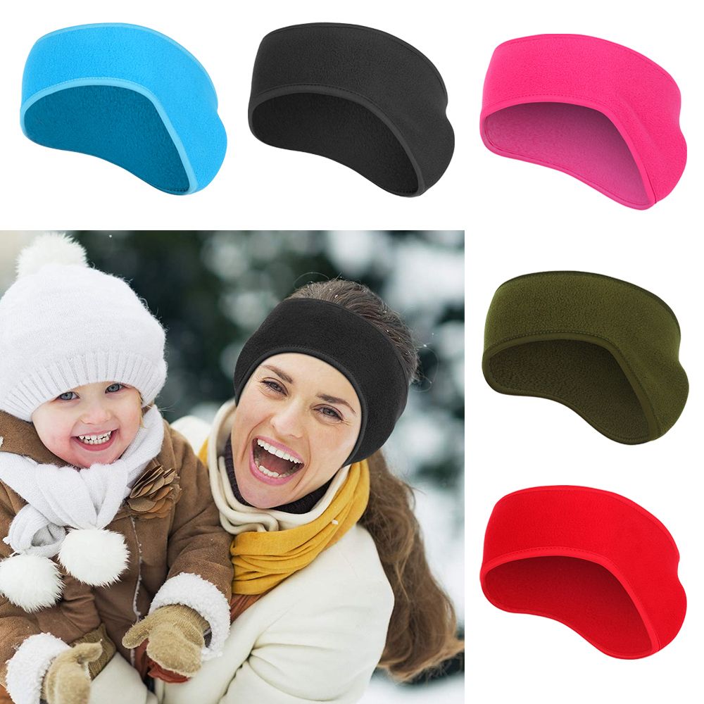 1 ชิ้น ที่คาดผมผู้หญิงและเด็กผ - Fleece Ear Warmer Band บทวิจารณ์และราคา