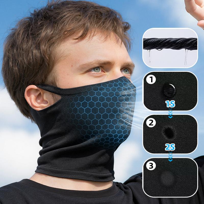 ผ้าพันคอแบบสปอร์ตสำหรับฤดูใบไม - Neck Gaiter Fleece บทวิจารณ์และราคา