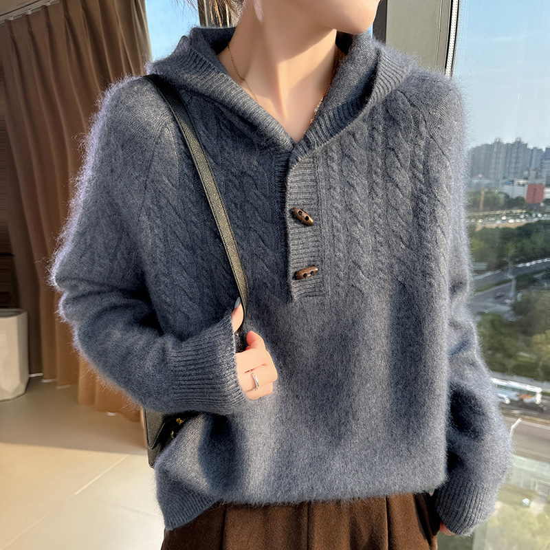เสื้อฮู้ดไหมมิงค์แคชเมียร์แท้  - Wool Coat Peacoat บทวิจารณ์และราคา