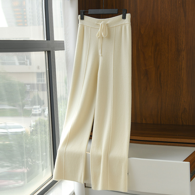 กางเกงขายาวทรงหลวม ขากว้าง สีพ - Corduroy Pant Warm บทวิจารณ์และราคา